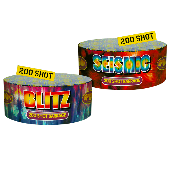 Power Blitz Firework Rockets Blitz & Seismic – Aintree Discount Fireworks